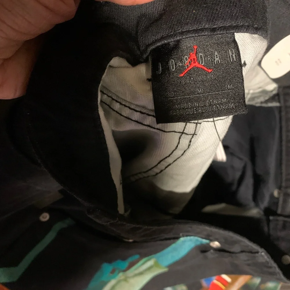 Jordan Black and White Pants - Picture 8 of 8